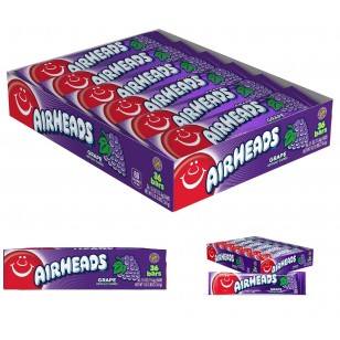 Airheads Grape 15g Sweet American Candy Box 36 Bars